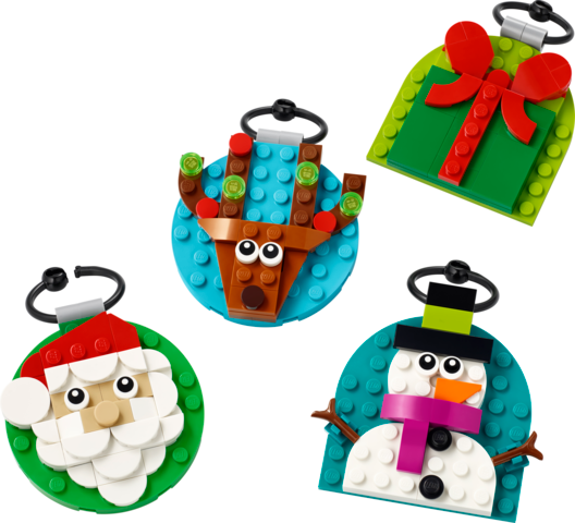 LEGO 40744 Christmas Ornament Selection