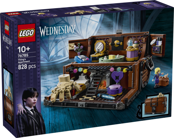 LEGO 76785 Wednesday Things Appartment