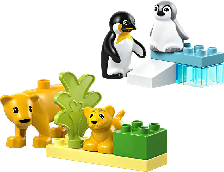 LEGO 10442 Duplo Wild Animal Families Penguins & Lions