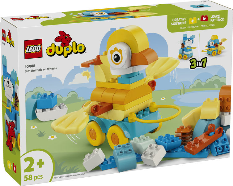 LEGO 10448 Duplo 3in1 Animals on Wheels