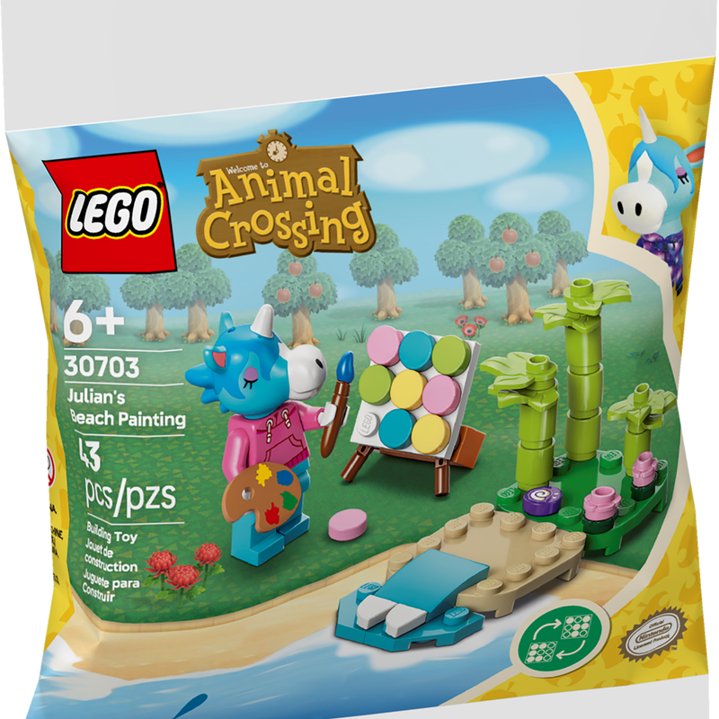 LEGO 30703 Animal Crossing Julian's Beach Painting