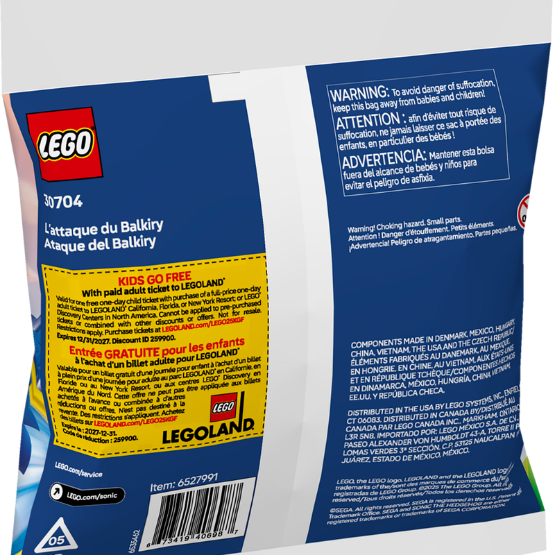 LEGO 30704 Sonic Balkiry Attack
