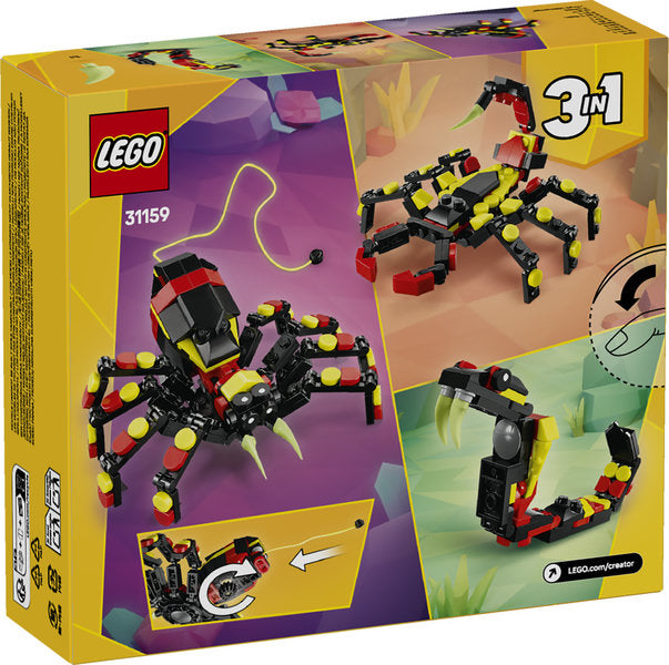 LEGO 31159 Creator Wild Animals Surprising Spider