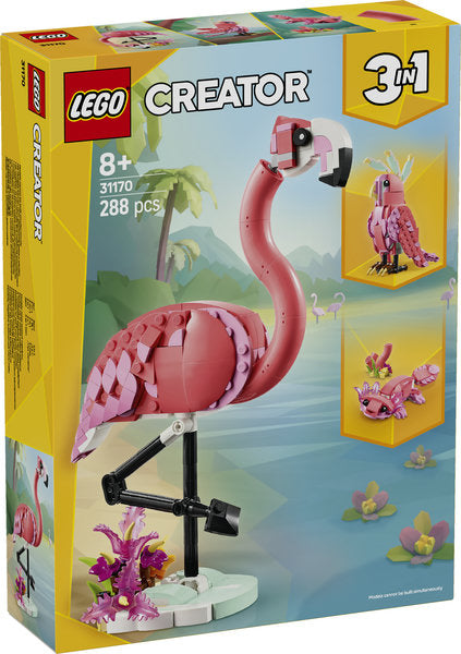 LEGO 31170 Creator 3 in 1 Pink Flamingo