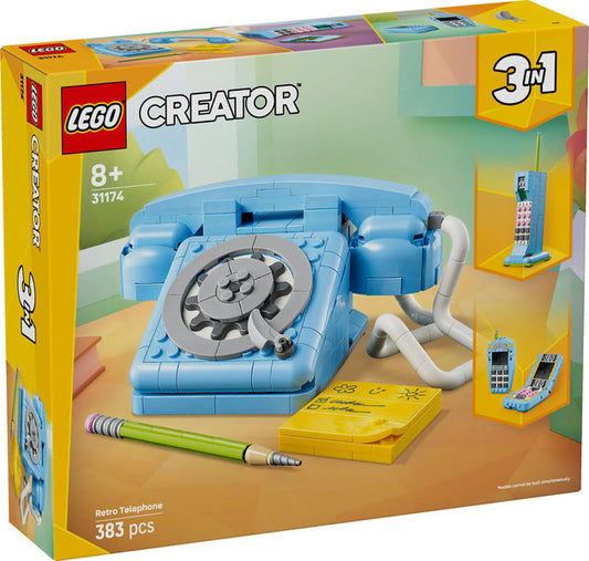 LEGO 31174 Creator 3 in 1 Retro Telephone