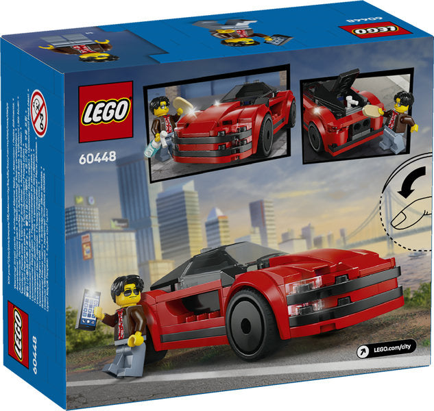 LEGO 60448 City Red Sports Car