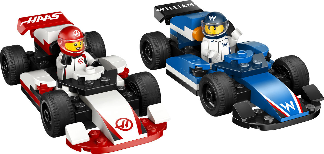 LEGO 60464 City F1 Williams Racing & Haas F1 Race Cars