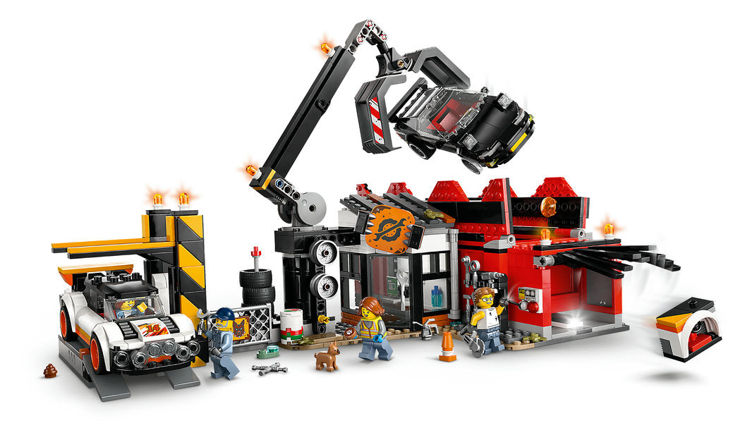 LEGO 60472 City Scrapyard with Cars