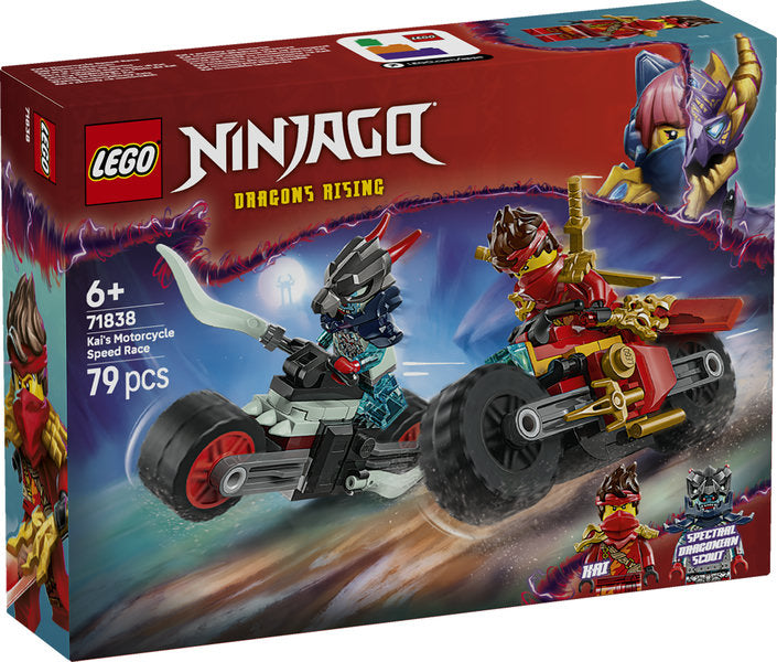 LEGO 71838 Ninjago Kais Motorcycle Speed Race