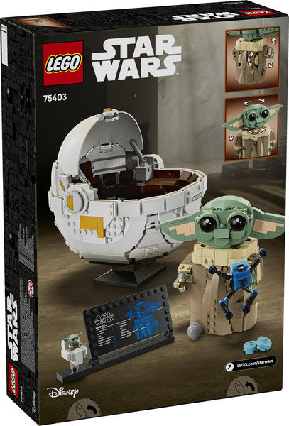 LEGO 75403 Star Wars Grogu with Hover Pram