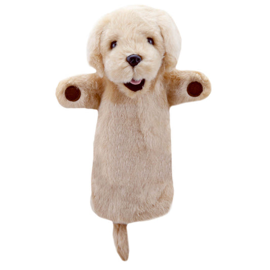 Labrador Yellow Long Sleeved Puppet
