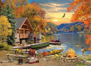 Lakeside Retreat 1000 Piece Jigsaw Puzzle