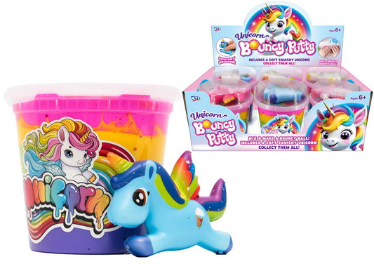Large Unicorn Bouncing Putty Tub