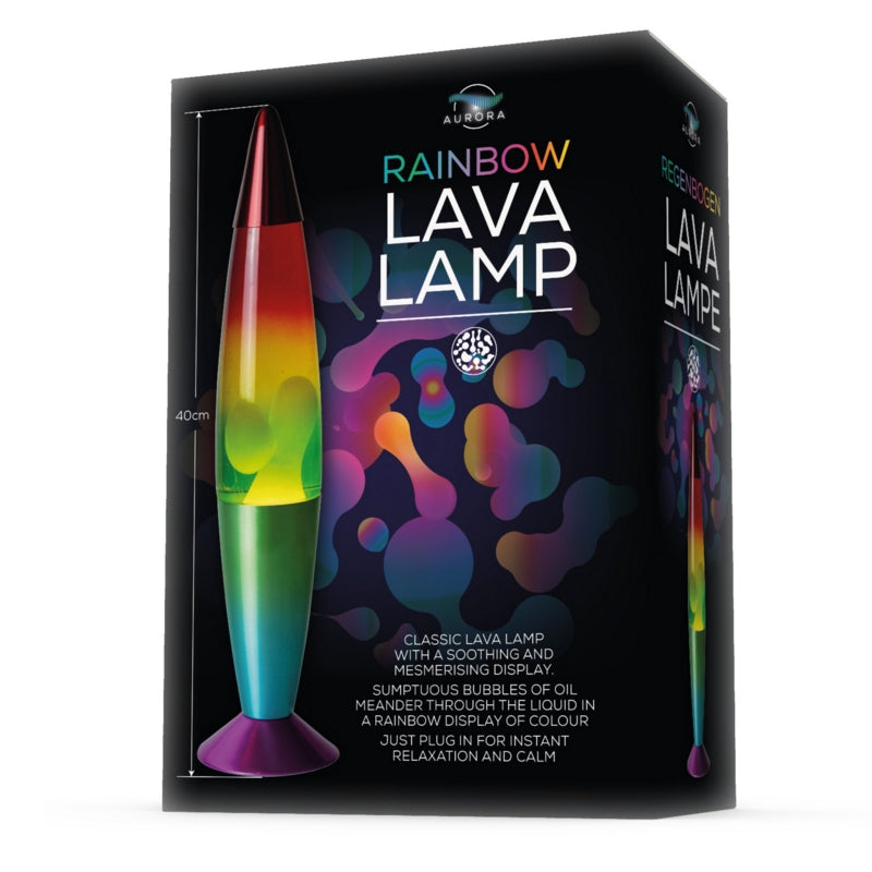 Lava Lamp Rainbow 40cm