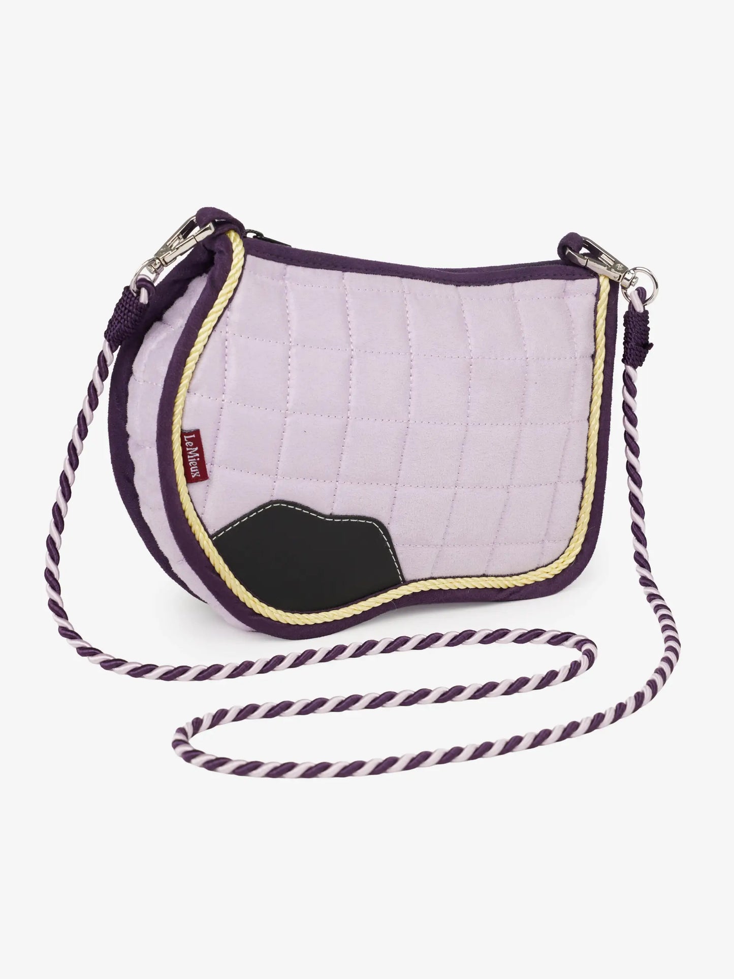 LeMieux Saddle Pad Crossbody Bag Lilac