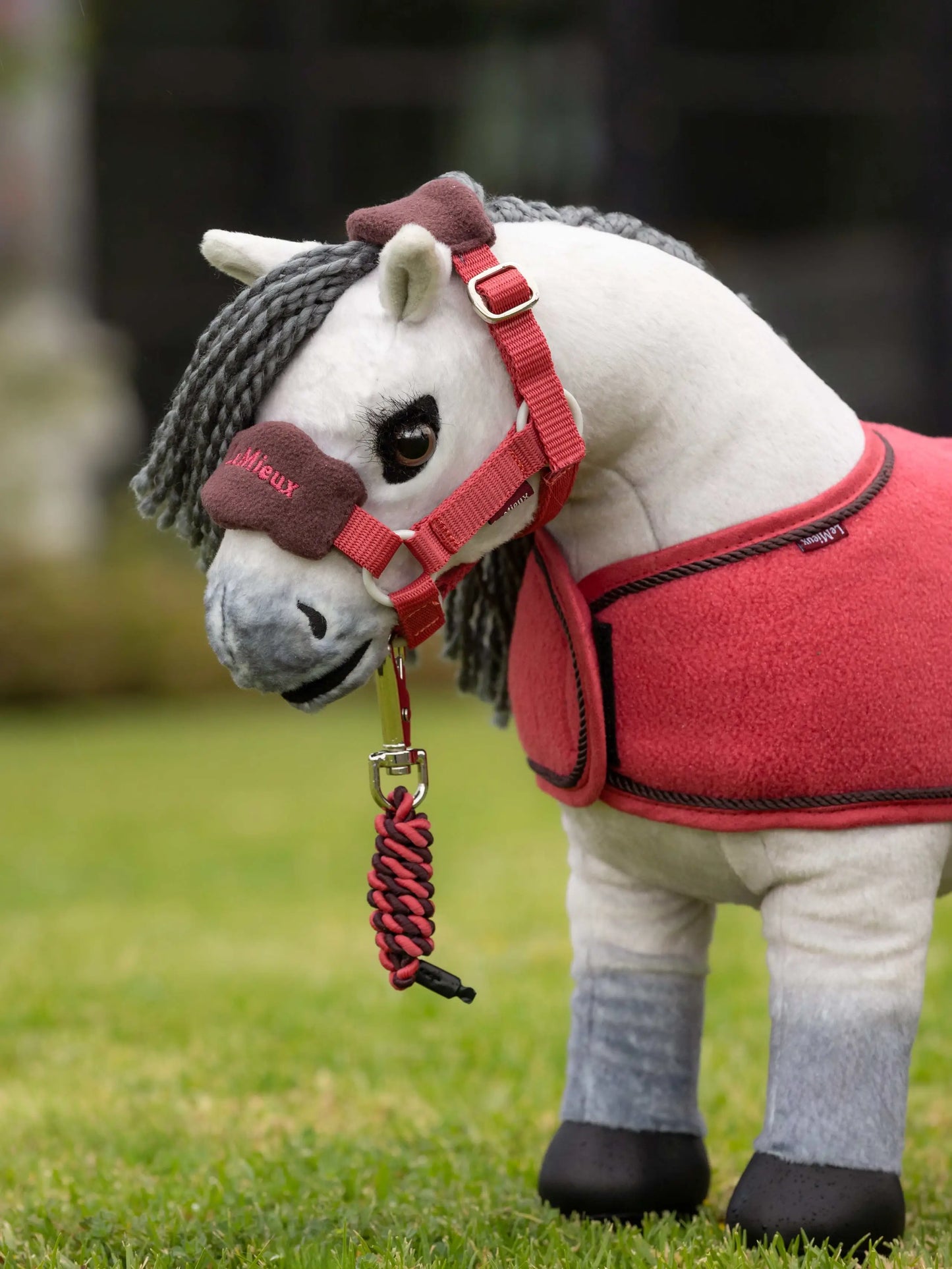 LeMieux Toy Pony Vogue Headcollar Cranberry