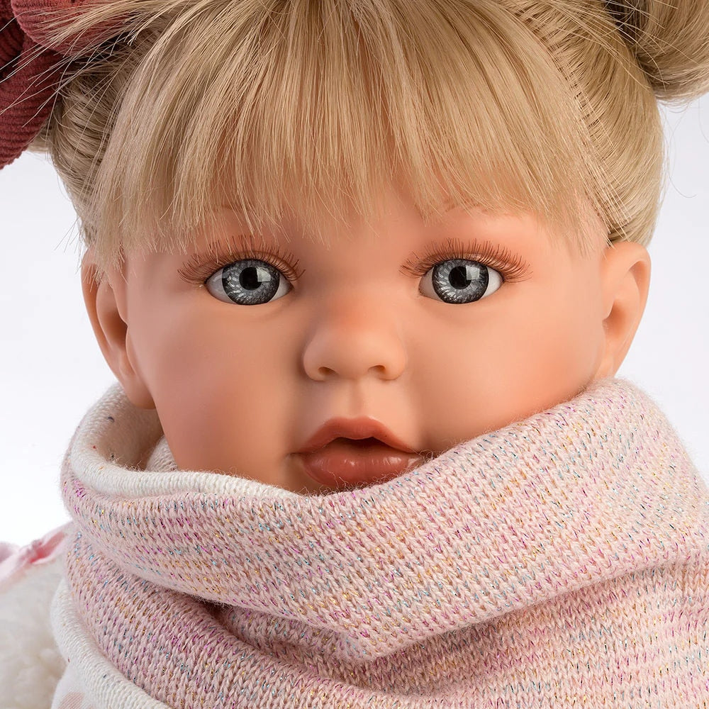 Llorens Doll Julia with Pig Tails