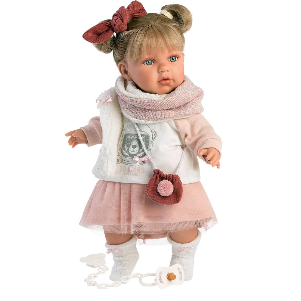 Llorens Doll Julia with Pig Tails