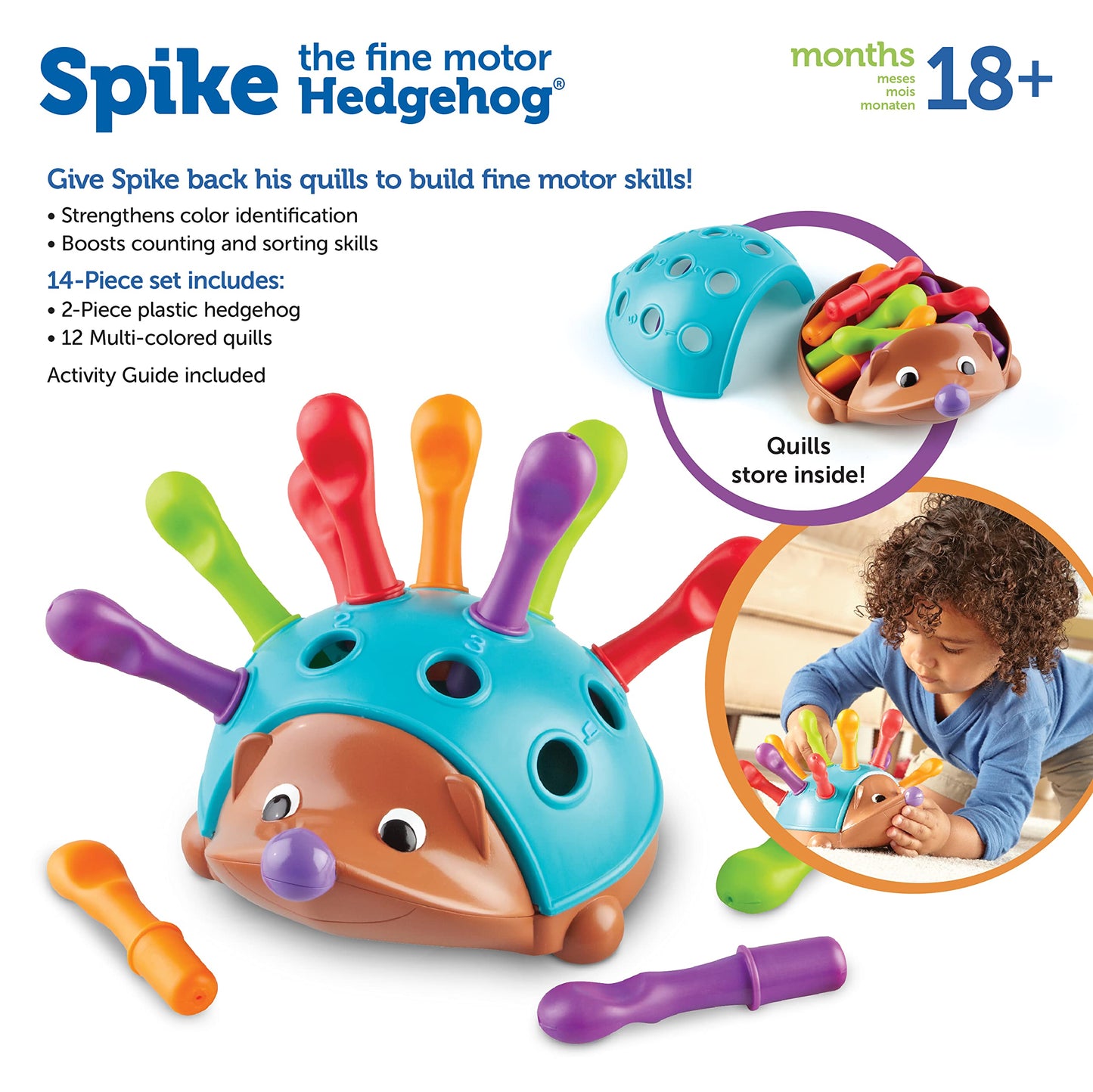 Spike the Fine Motor Hedgehog