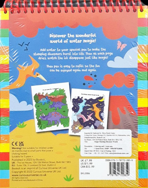 Magic Painting Dinosaurs