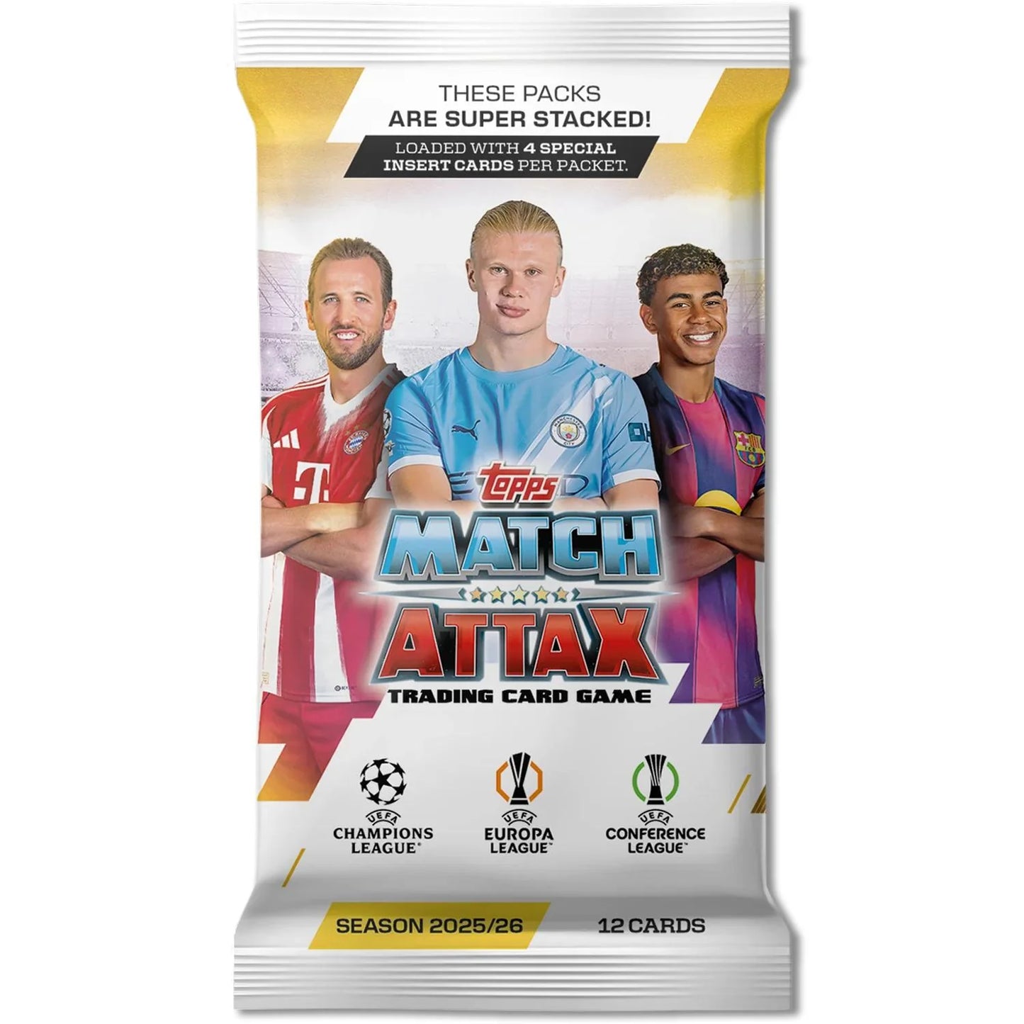 Match Attax Booster Card Packet 25/26