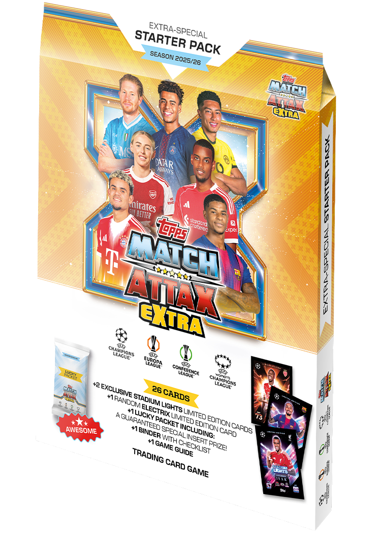 Match Attax Extra Starter Pack 26