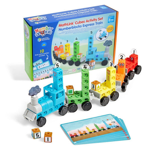 Math Link Cubes Number Train