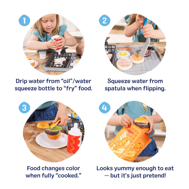 Melissa & Doug Flip N Fry Playset