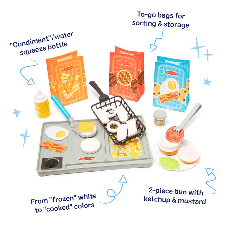 Melissa & Doug Flip N Fry Playset