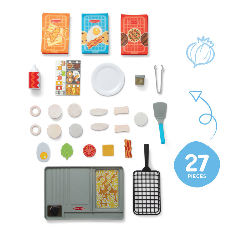 Melissa & Doug Flip N Fry Playset