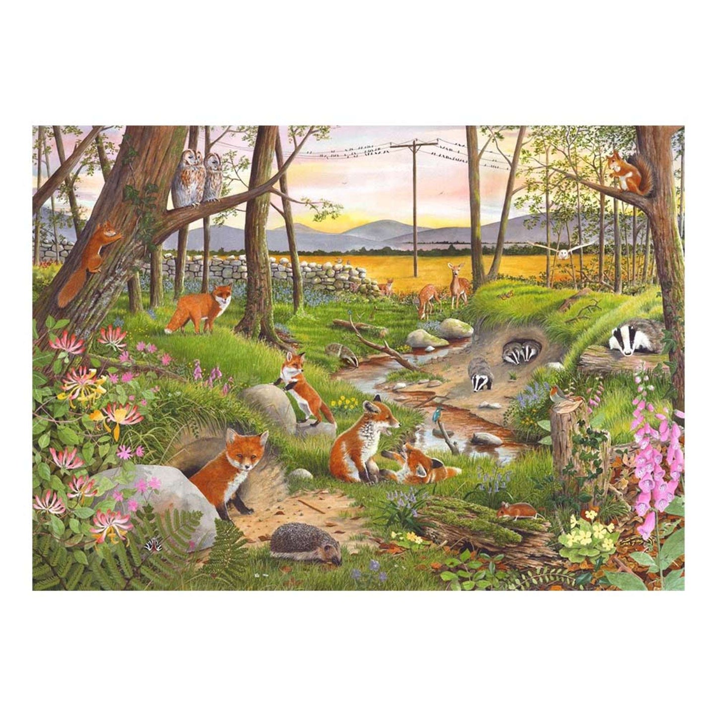 Midsummer Twilight 250 Piece Jigsaw Puzzle