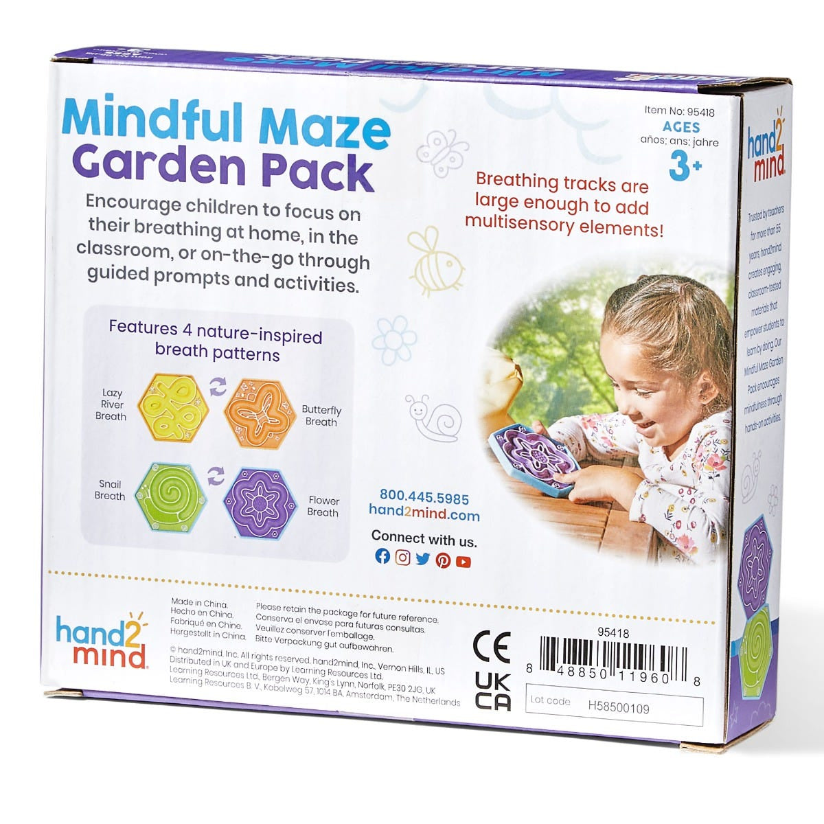 Mindful Maze Garden Pack Set of 2 Double Sided