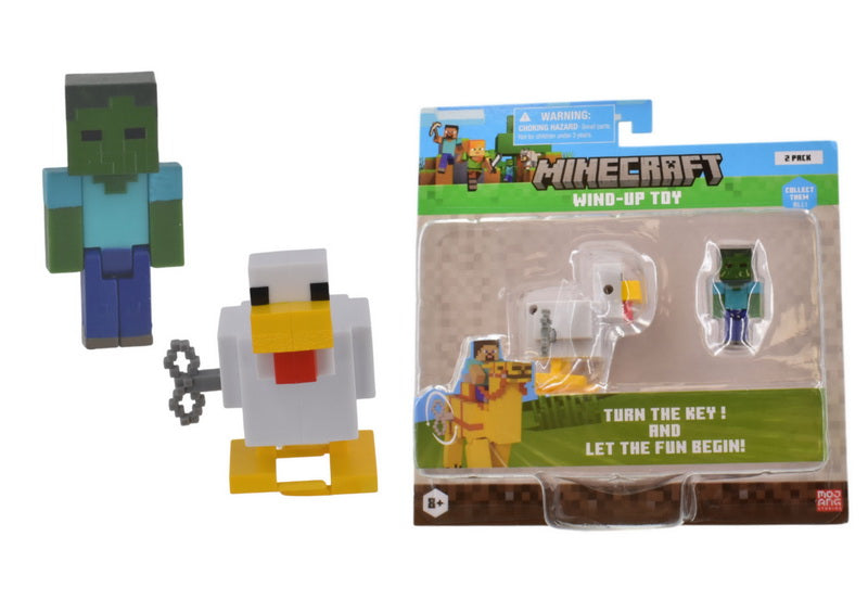 Minecraft 3D Wind Up Toy Assorted