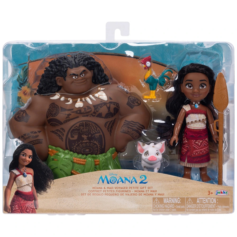 Moana & Maui Small Doll Set