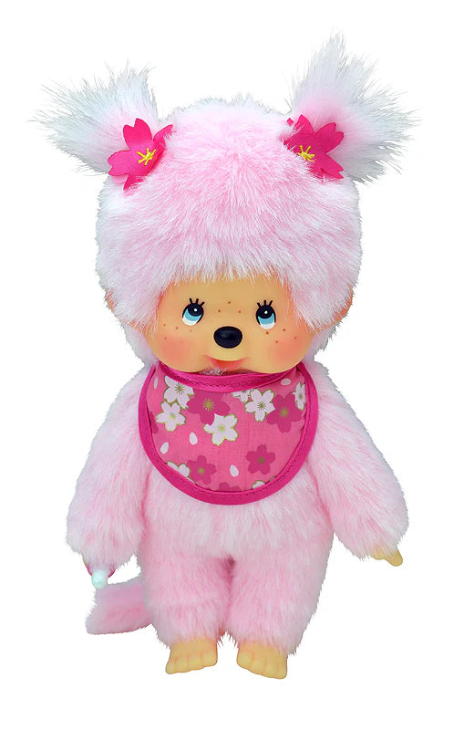 Monchichi Pink Sakura Girl 20cm
