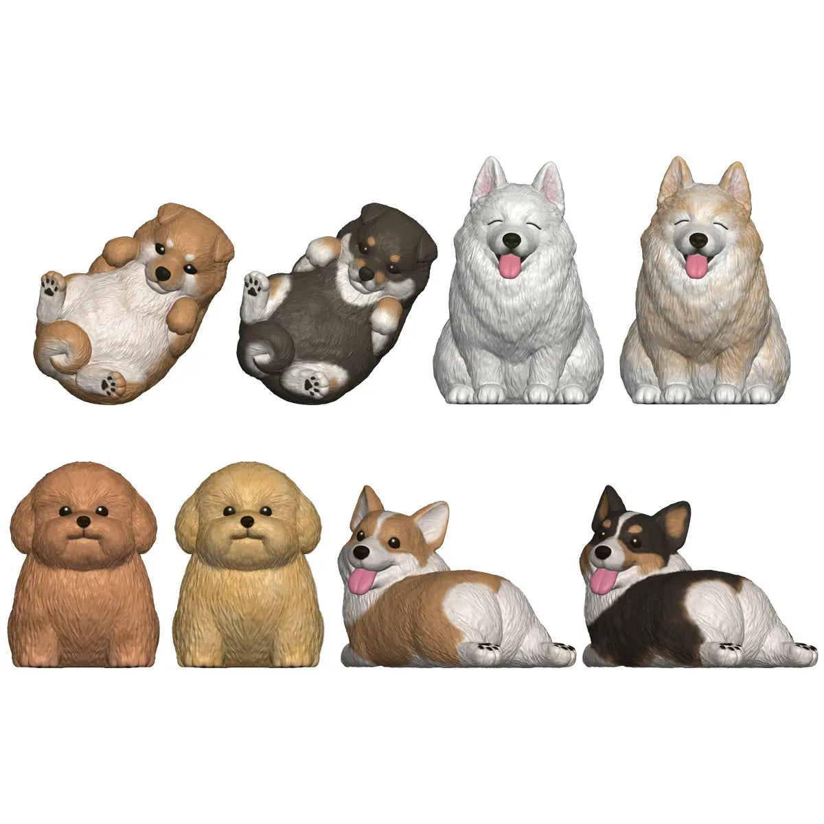 Mocchiri Kororin Dogs Assorted
