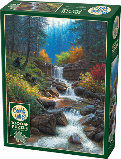 Mountain Cascade 1000 Piece Jigsaw Puzzle
