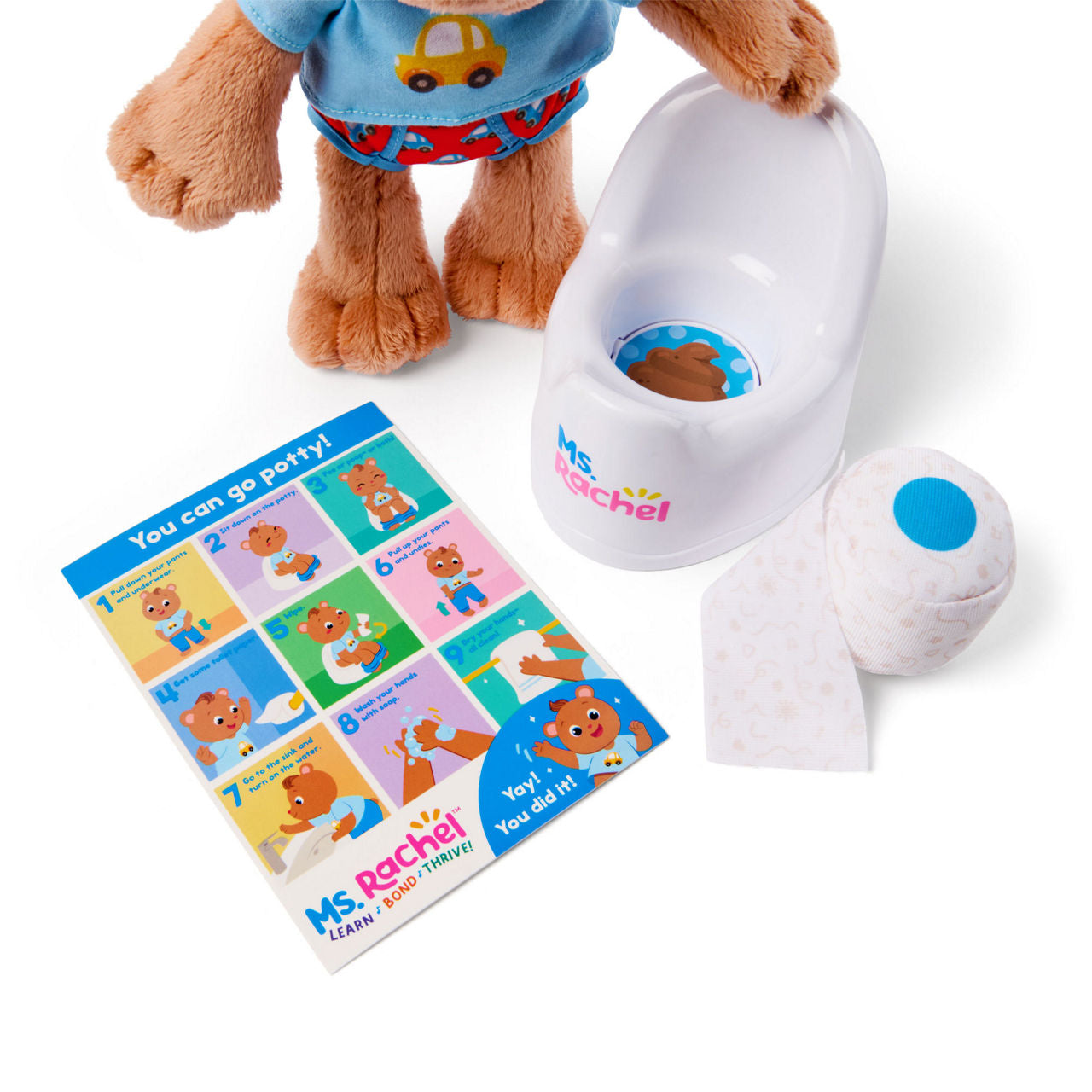 Ms Rachel Bean Potty Playset