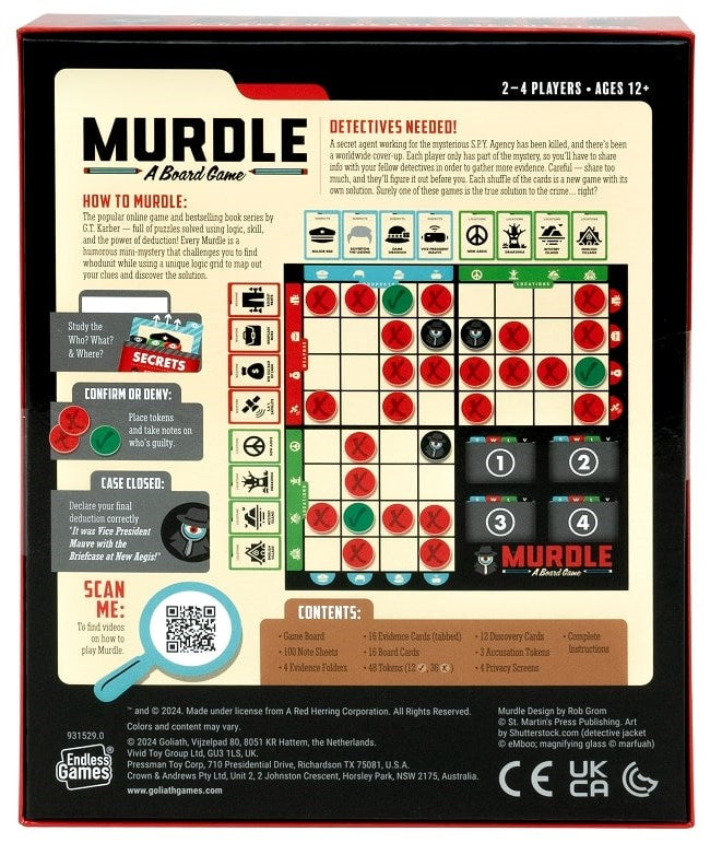 Murdle game