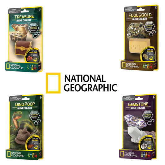National Geographic Mini Dig Set Assorted