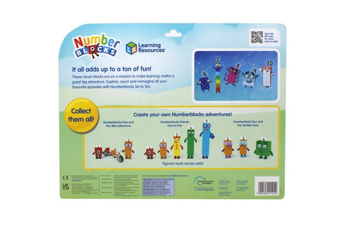 NumberBlocks Friends 6-10