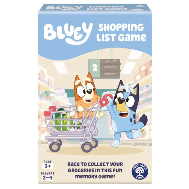 Orchard Bluey Shopping List