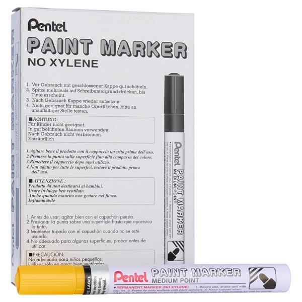 Pentel Paint Marker Yellow Medium Nib