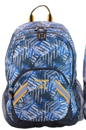 BACKPACK STUDENT BLUE/WHITE