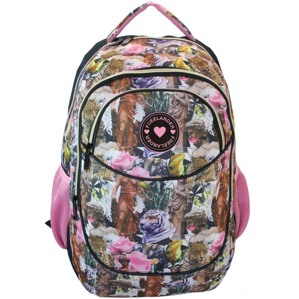 BACKPACK ROMAN FLORAL DESIGN