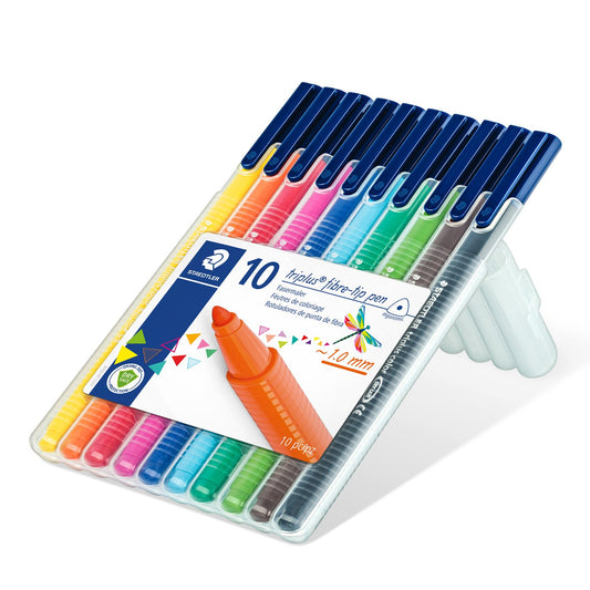 Triplus Fibre Tip Pens 10Pk