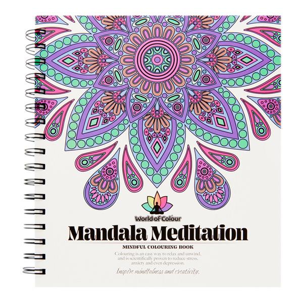 Mindful Colouring Book Mandala Meditation 64 Designs