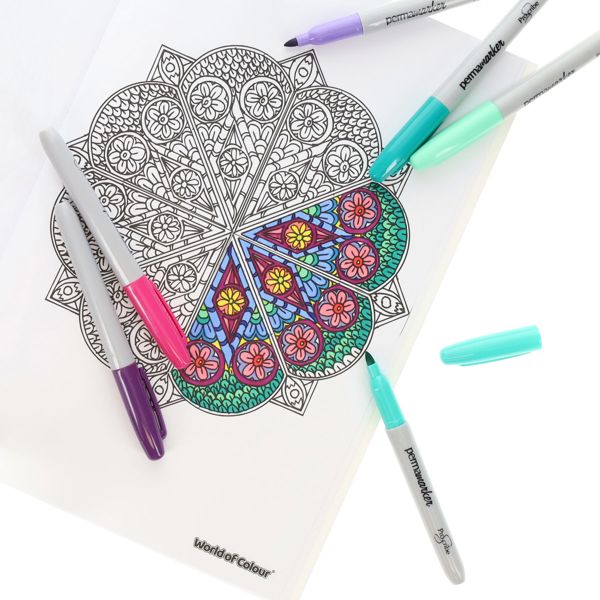 Art Therapy Adult Colouring Book 48pg