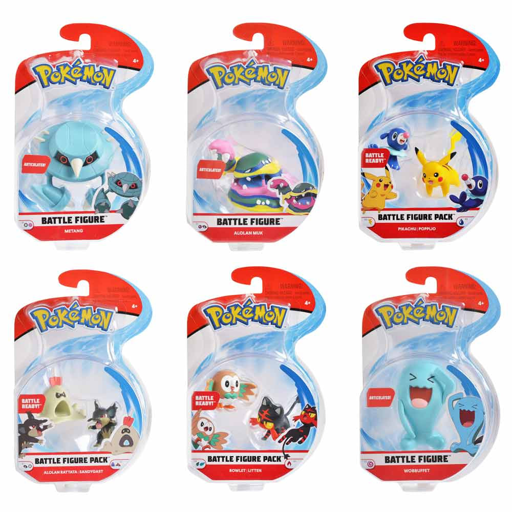 POKEMON BATTLE FIGURE PACKS