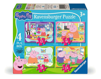Ravensburger Peppa Pig 4 In A Box Piece Jigsaw Puzzle
